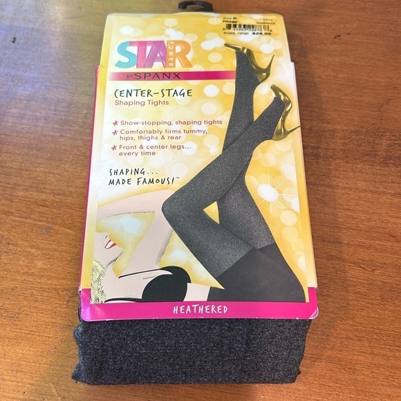 Spanx Center Stage Shaping tights heathered grey size D. Women’s XL stockings - Picture 1 of 5